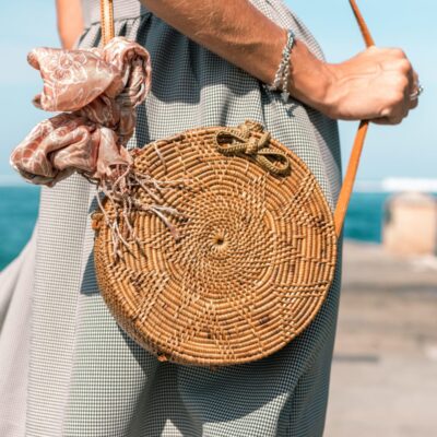 Straw Woven Clutch