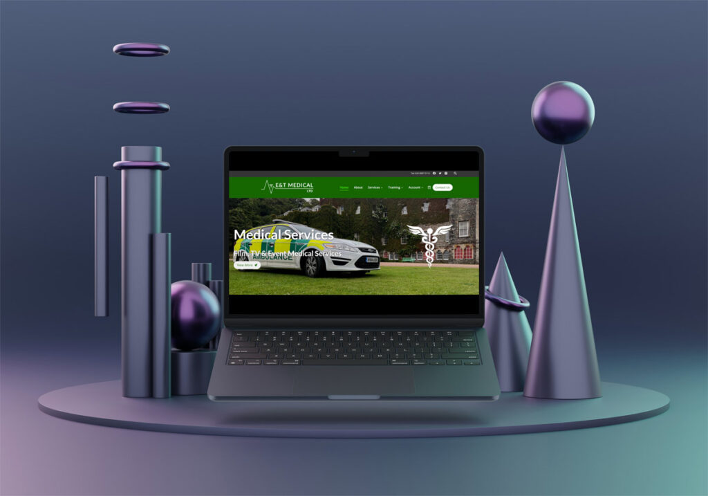 E&T Medical Website Design