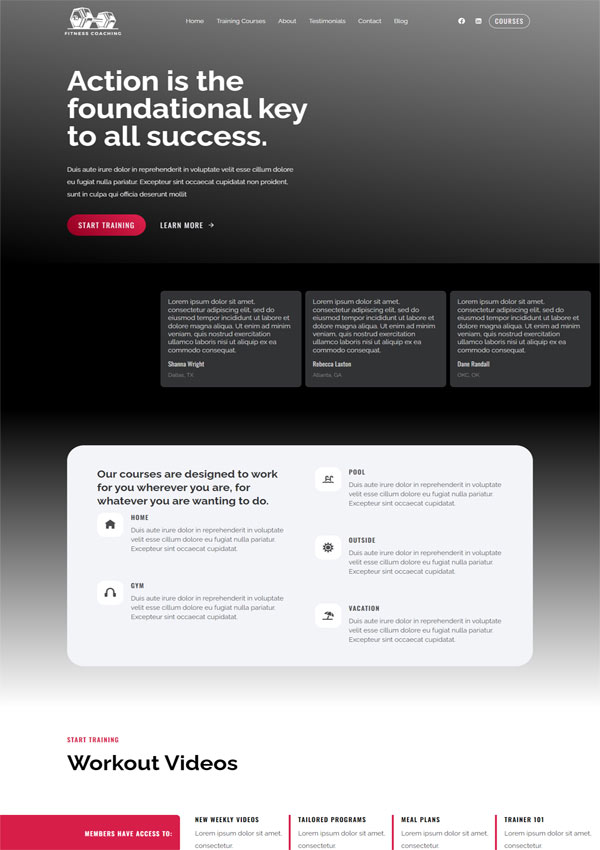 Wordpress Template