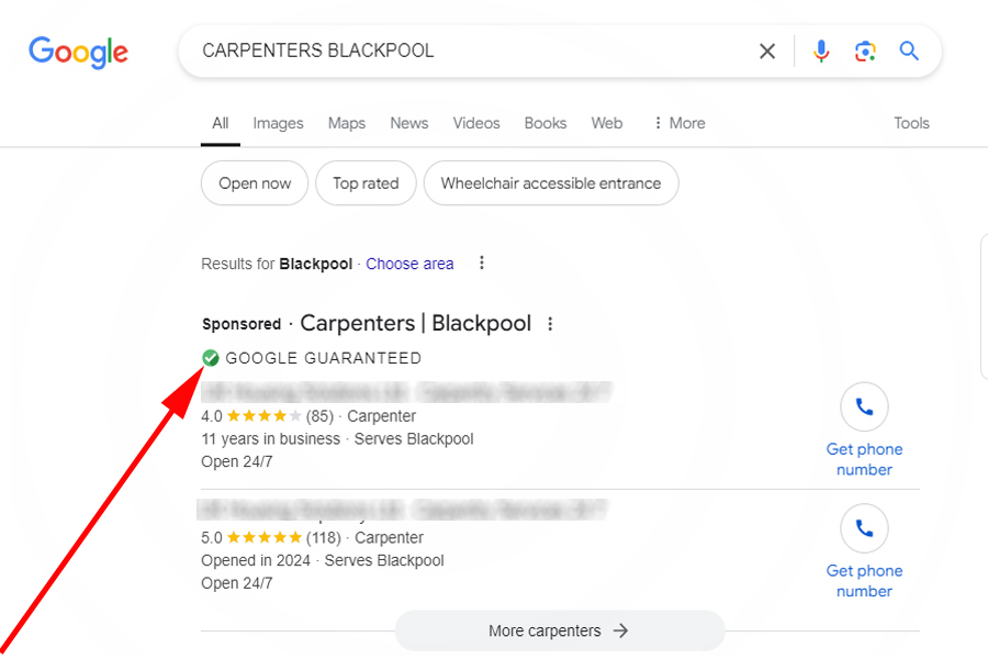 Google Gurantee