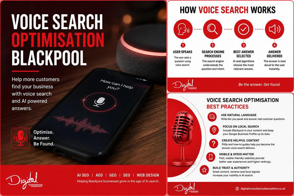 Voice Search Optimisation Blackpool
