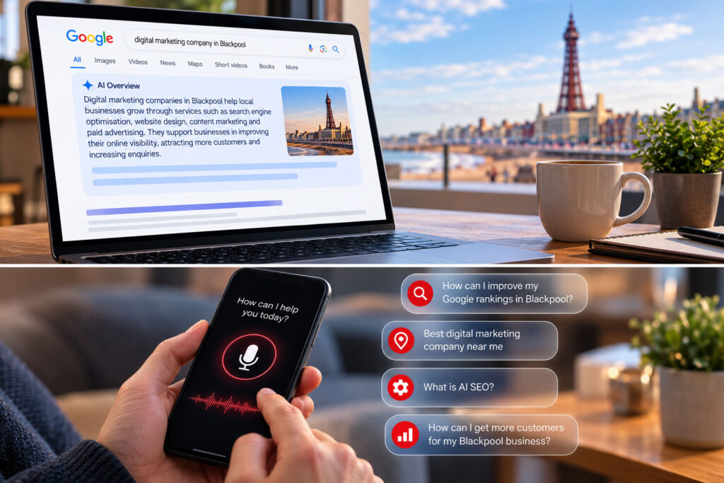 AI powered Google Search in Blackpool